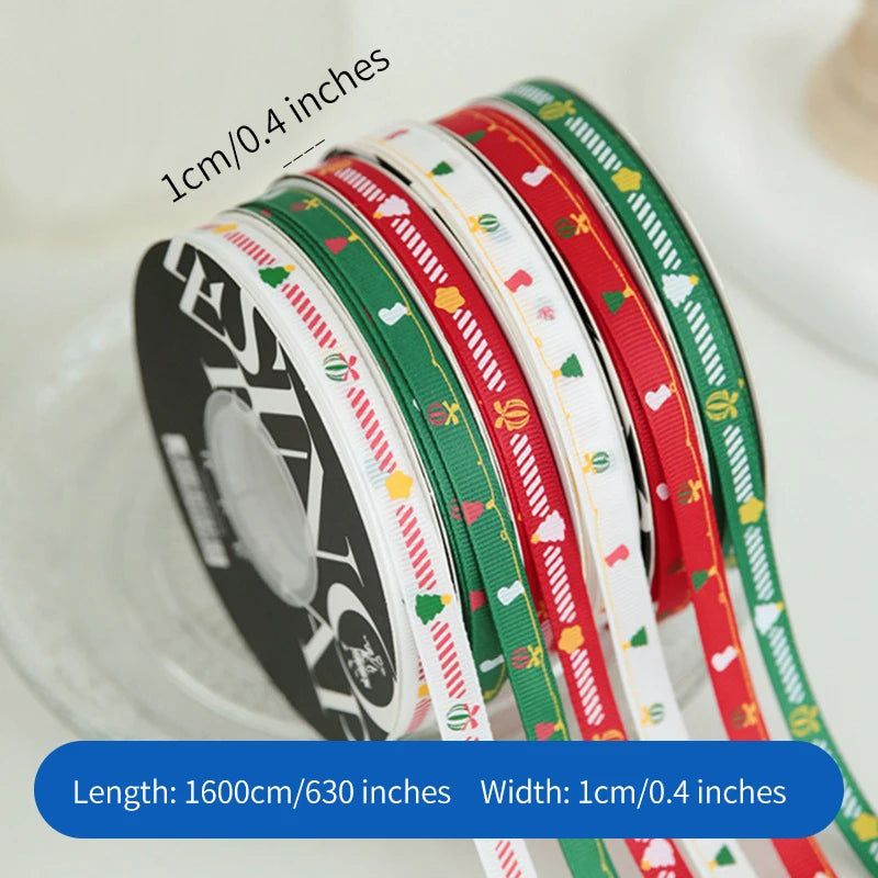 Luxury Hot Stamping English Ribbon Love Polyester Flower Gift Packaging Ribbon for Christmas and Weddings