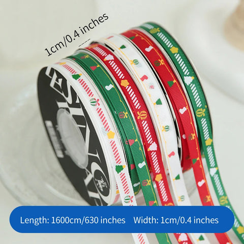 Luxury Hot Stamping English Ribbon Love Polyester Flower Gift Packaging Ribbon for Christmas and Weddings