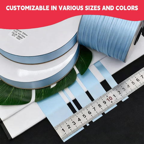 Polyester Satin Single Face Ribbon 100 Yards 4cm 1 1/2inches Eco-Friendly Durable Christmas Gift Wrap Florist Cake Packaging