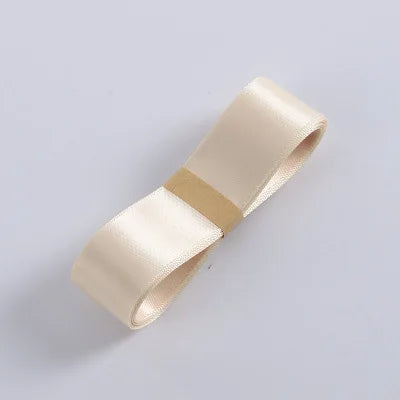 2.5cm Dacron Satin Ribbon-Luxury Biodegradable Ribbon for Valentine's Day Wedding & Christmas Gift Packaging