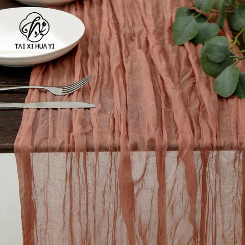 Customized Woven Polyester Non-slip Eco-friendly Durable Tablecloth Wedding Banquet Home Use Non-Iron