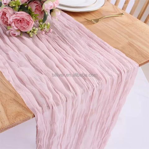 Customized Woven Polyester Non-slip Eco-friendly Durable Tablecloth Wedding Banquet Home Use Non-Iron