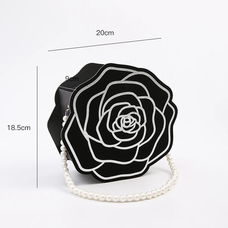 Premium Waterproof PE Coated Floral Wrapping Paper Roll for Gifts Designer Camellia Bull Party Flower Shop Festival Supplies