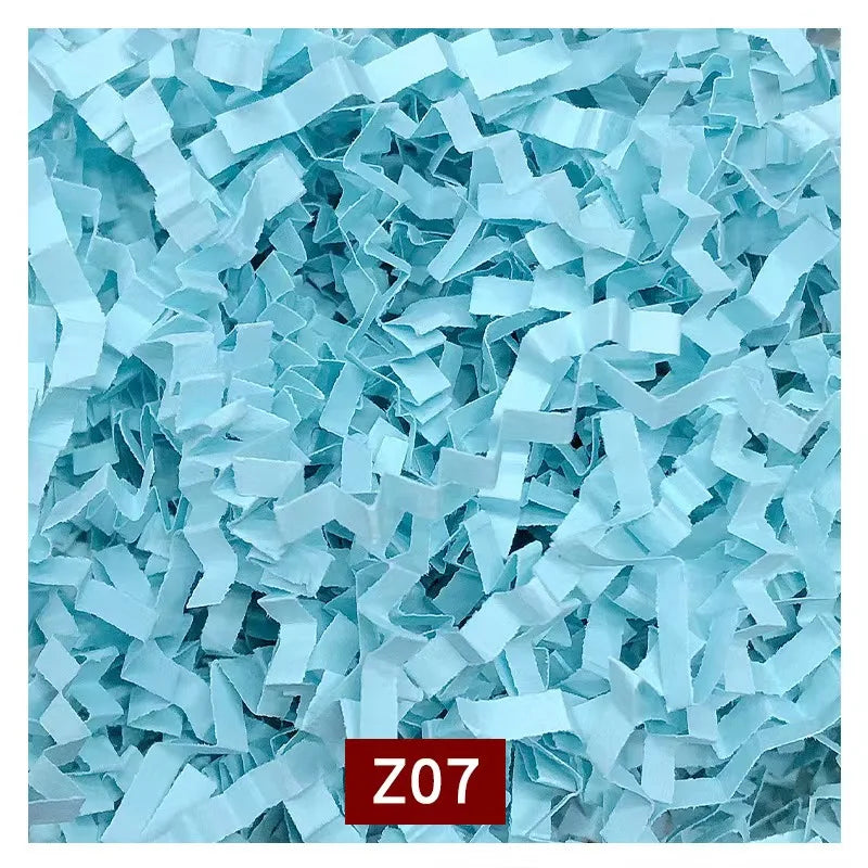 Elegant Luxury Crepe Paper Crinkle Cut Shredded Material for Gift Baskets and Box Packaging Premium Decorative Filler