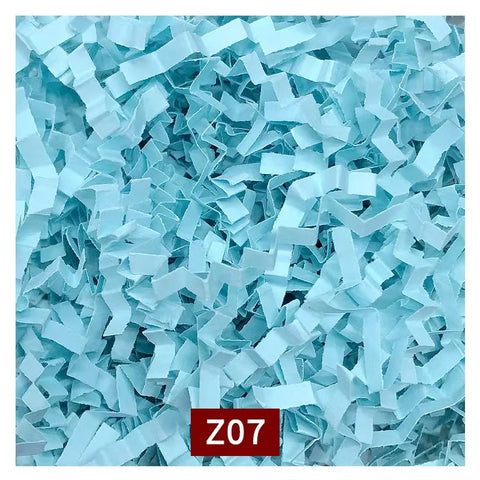 Elegant Luxury Crepe Paper Crinkle Cut Shredded Material for Gift Baskets and Box Packaging Premium Decorative Filler