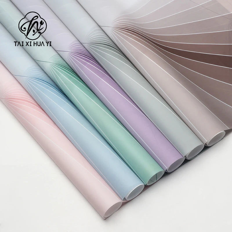 Early Summer DIY Handmade Bouquet Wrapping Paper 57*57cm Waterproof Flower Art Materials for Flowers Perfect Gift Paper Main image