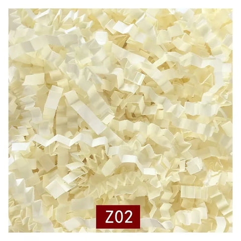 Elegant Luxury Crepe Paper Crinkle Cut Shredded Material for Gift Baskets and Box Packaging Premium Decorative Filler
