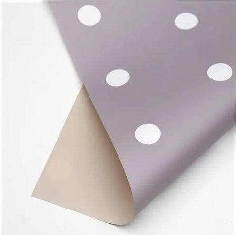 High Quality Wave Point Flower Packaging Paper for Bouquet Single-Sided Coated for Flower Shops