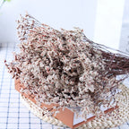 Preserved Crystal Grass Baby's Breath Dried Flowers for Home Arrangement & Wedding DIY Bouquet Baby Breath Flower Artificial
