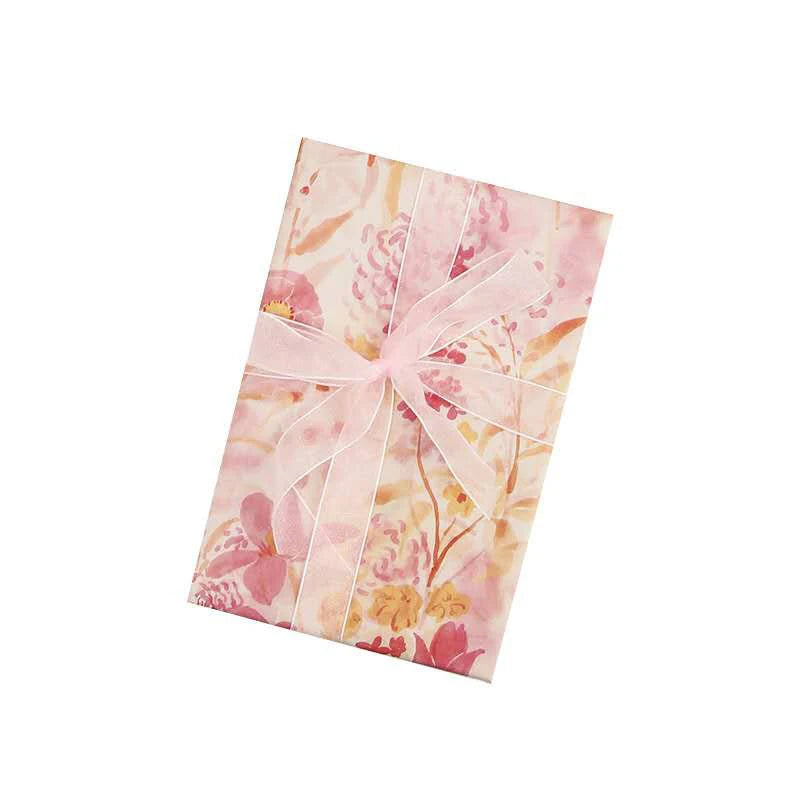 Valentine's Day 520 Printed Snow Pear Paper Flower Package Single Side Coated Bouquet Wrapping Paper