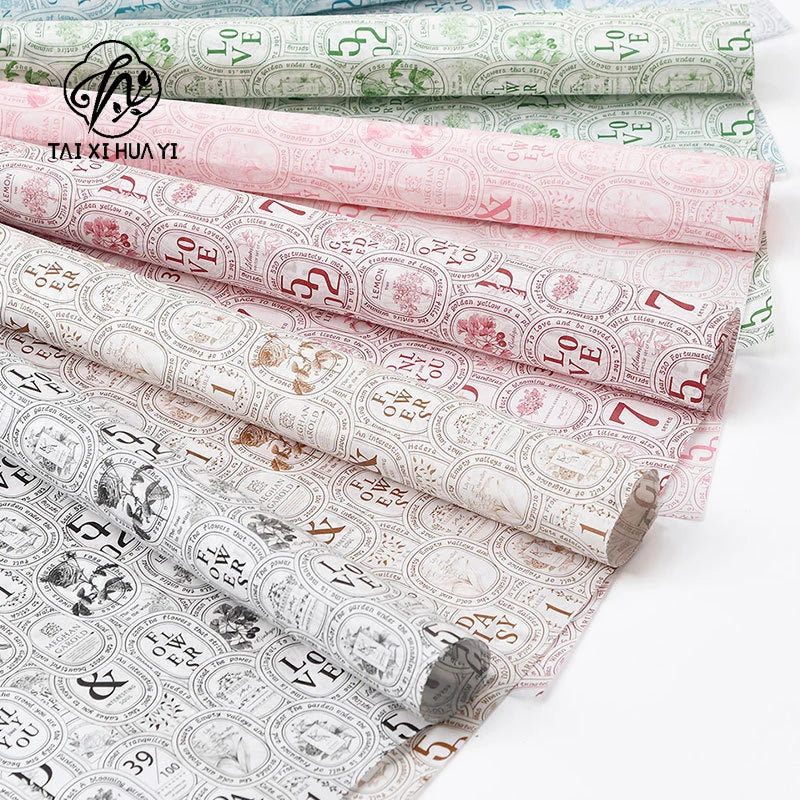 50*70cm Snow Pear Waterproof Liner Paper Flower Bouquet Florist Packaging Materials for Flower Wrapping Main image