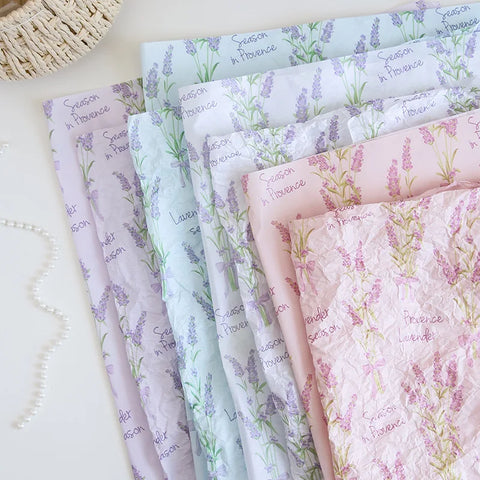 Wholesale Waterproof Art Paper Single Side Coated Surface for Flower Bouquet Knot Wrapping Beautiful Floral Design