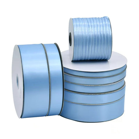 Polyester Satin Single Face Ribbon 100 Yards 4cm 1 1/2inches Eco-Friendly Durable Christmas Gift Wrap Florist Cake Packaging