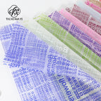 Virgin Pulp Super Soft Waterproof Flower Wrapping Paper PVC Coated Bouquet and Gift Wrapping Paper