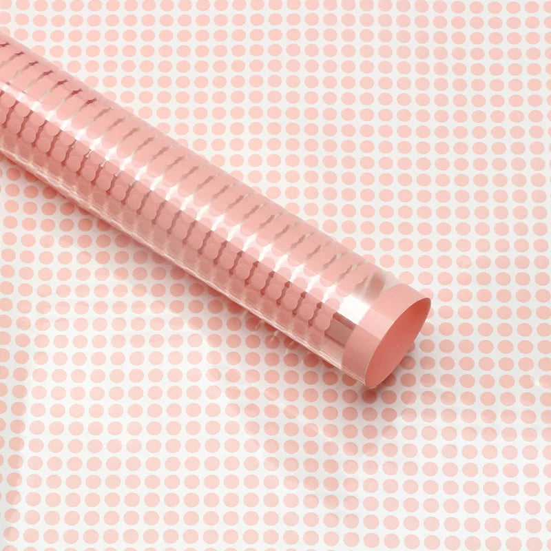 High Quality Coated Single Side Eco-friendly Water-proof Flower Packaging Paper with Love Flower Design