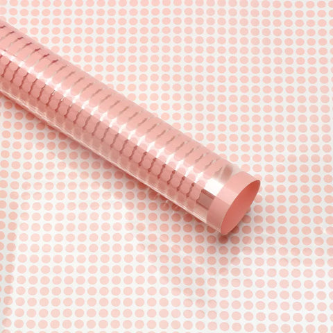 High Quality Coated Single Side Eco-friendly Water-proof Flower Packaging Paper with Love Flower Design
