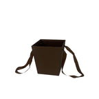 Premium Quality Trapezoidal Flower Paper Bag Premium Embossing for Wedding Gift Flower Shop Bouquet Packaging Quality Paper