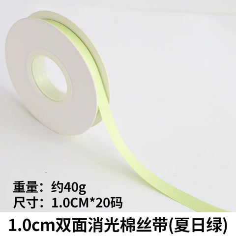 Versatile Christmas Gift Ribbons Wide Cotton DIY Bow Hair Accessories & Handmade Jewelry Ribbons