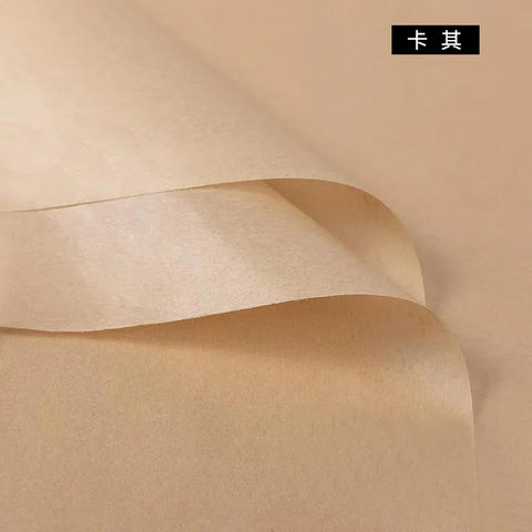 Customized Advanced Ins Snow Pear Flower Wrapping Paper Single Side PE Coated for Village-inner Use