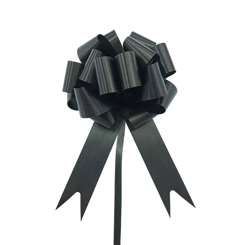 120cm Mixed Color PP Material Pull Bows with Ribbon for Wedding Birthday Anniversary Party Favors Gifts No Logo