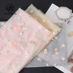 Companion Sun Fairy Yarn Flower Packaging Little Shadow Mesh Series with Single Side Coating