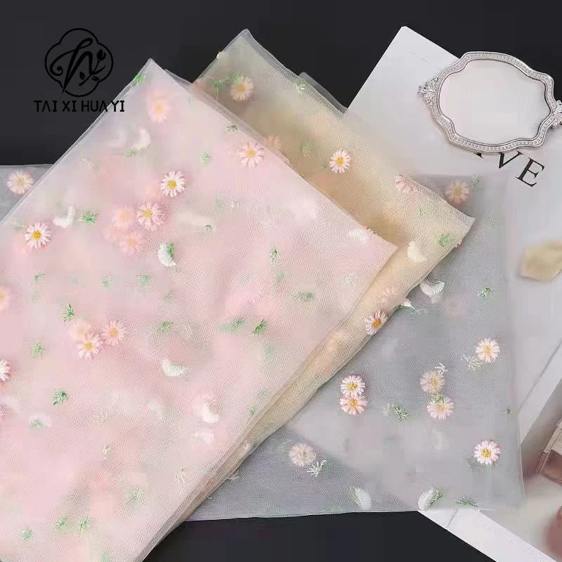 Companion Sun Fairy Yarn Flower Packaging Little Shadow Mesh Series with Single Side Coating Main image