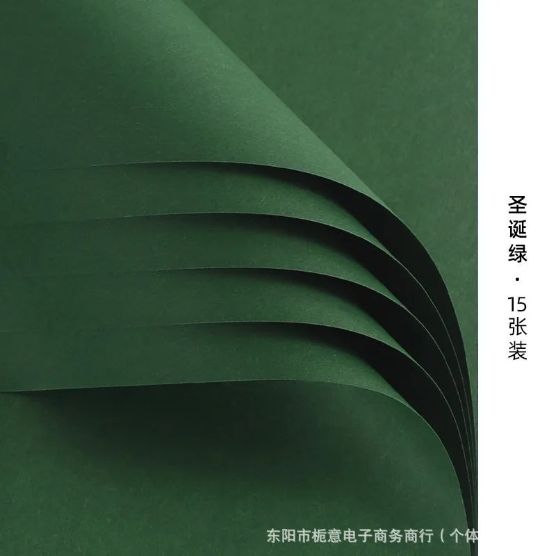 Fenghua Thick Kraft Paper Single-Sided Solid Color Korean Bouquet Material for Unique Packaging Elegant Touches