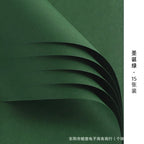 Fenghua Thick Kraft Paper Single-Sided Solid Color Korean Bouquet Material for Unique Packaging Elegant Touches