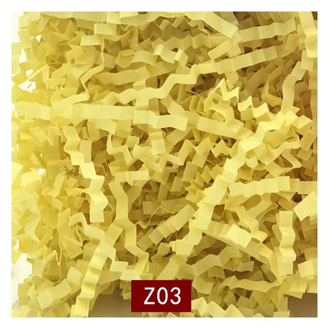 Elegant Luxury Crepe Paper Crinkle Cut Shredded Material for Gift Baskets and Box Packaging Premium Decorative Filler