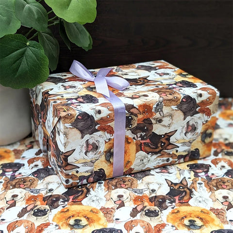Glossy Coated Virgin Craft Paper Material Pinkish Custom Diy Crafts Gift Packaging Personalised Wrapping Paper
