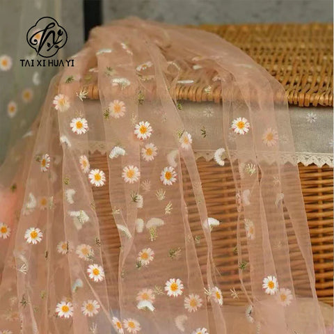 Companion Sun Fairy Yarn Flower Packaging Little Shadow Mesh Series with Single Side Coating