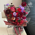 Premium Sand Mist Floral Wrap, Single-Sided Waterproof Paper for Qixi Festival Gift and Flower Shop Offset Printing