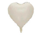 High Quality 18-Inch Star Heart Shape Foil Balloons Cream Caramel Coffee Retro Colors Gift Inflatable Decoration
