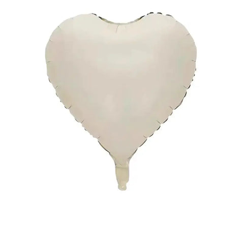 High Quality 18-Inch Star Heart Shape Foil Balloons Cream Caramel Coffee Retro Colors Gift Inflatable Decoration