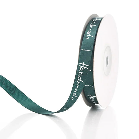 Wholesale Eco-friendly Polyester Printed Handmade Single Face Slogan Cake Decorative Ribbon Wedding