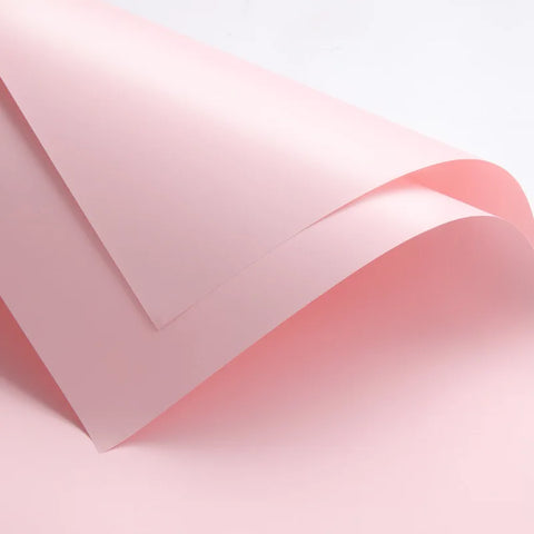 Monochrome Korean Style First Love Eco-Friendly Waterproof Flower Wrapping Paper Thickened Single Side for Flower Packaging