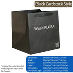 Portable  Paper Trapezoidal Hand-held Flower Bouquet Packaging Inner Liner and Fixed Rose Hugging Bag with Waterproof Feature