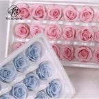 Hot Selling DIY Handmade Preserved Roses Realistic Dried Flower Gift Box Materials for Mother's Day Wedding Valentine's Day Gift
