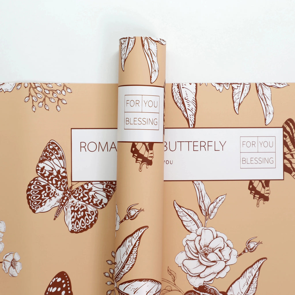 Bouquet Packaging Art Paper Waterproof Personality Elegant Flower Wrapping Paper Fresh and Stylish