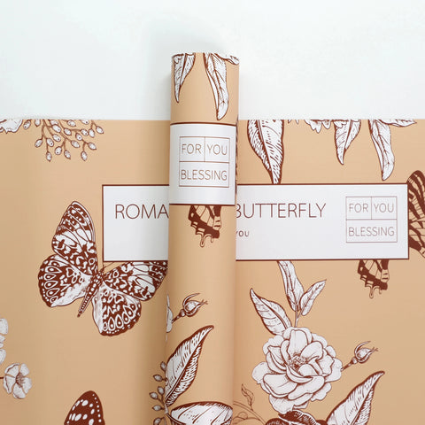 Bouquet Packaging Art Paper Waterproof Personality Elegant Flower Wrapping Paper Fresh and Stylish