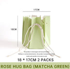 Eco-Friendly Kraft Paper Bouquet Packaging Bag Waterproof Flower Bag with Box Packaging Feature