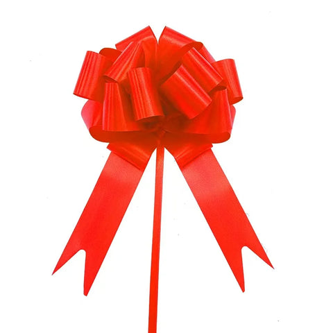 120cm Mixed Color PP Material Pull Bows with Ribbon for Wedding Birthday Anniversary Party Favors Gifts No Logo