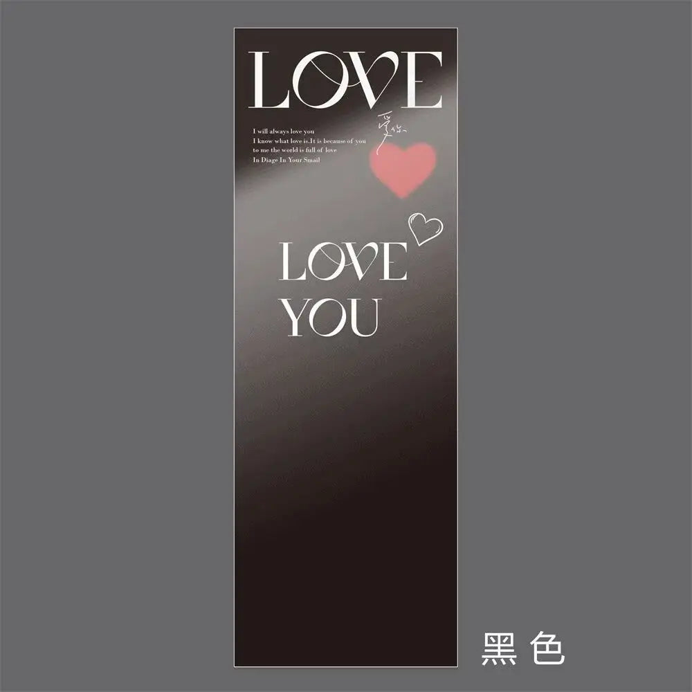 Mothers Day Gift Idea Clear Kraft Paper Flower Sleeves for Single Rose Soft PP Stretch Film Wrap