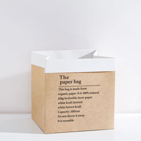 High Quality Printed Kraft Paper Bag Valentine's Day Flower Packaging for Bouquet Hug Bag Presentation