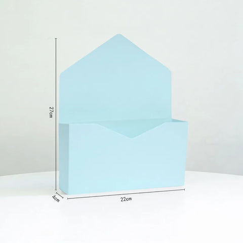 Wholesale Creative Biodegradable Eco-Friendly Flower-Arranged Envelope Box for Valentine's Day/Wedding/Birthday Party 350g Thick