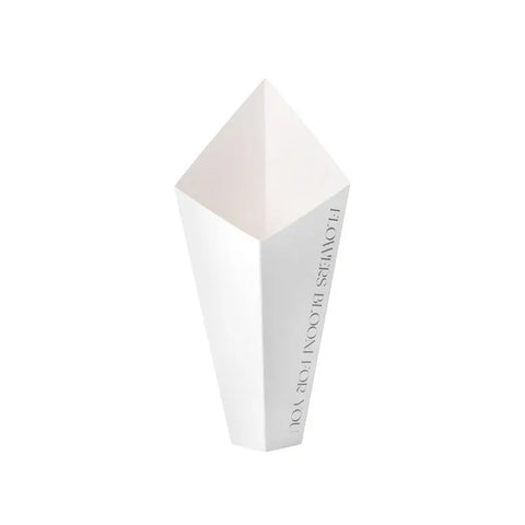 Embrace Pink Hexagon Box Handheld Flower Wrapping Paper for Floral Bouquets Floral Decorations Tube Florist Packaging Cone Shape