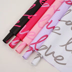 Valentine's Day Big Love Flower Wrapping Paper Bouquet Waterproof DIY Material Rose Packaging for Flower Shop Wholesale