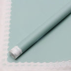 Wholesale Transparent Lace Glassine Gift Wrap Handmade OPP Coated Paper for High End Boutique and Flower Shop