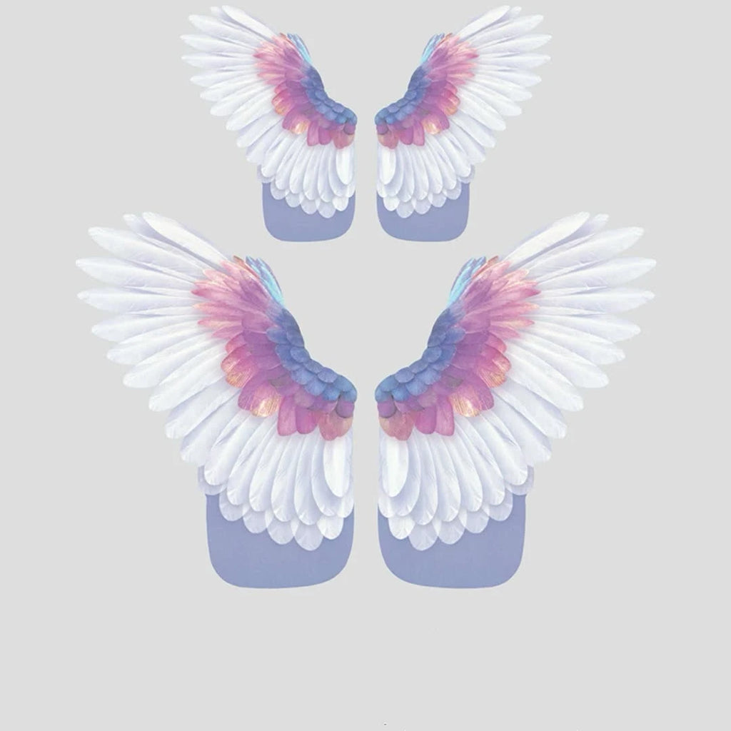 Sky and Birds Flower Kraft Paper Packaging DIY Handmade Wings Alien with Single-Coated Side