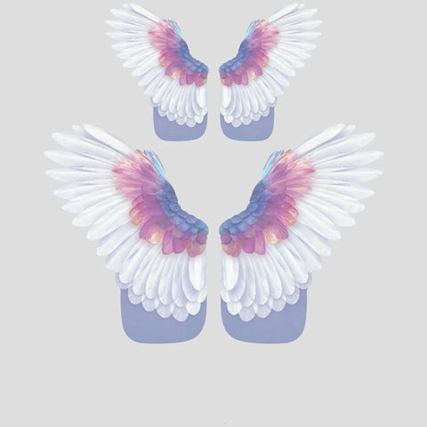 Sky and Birds Flower Kraft Paper Packaging DIY Handmade Wings Alien with Single-Coated Side